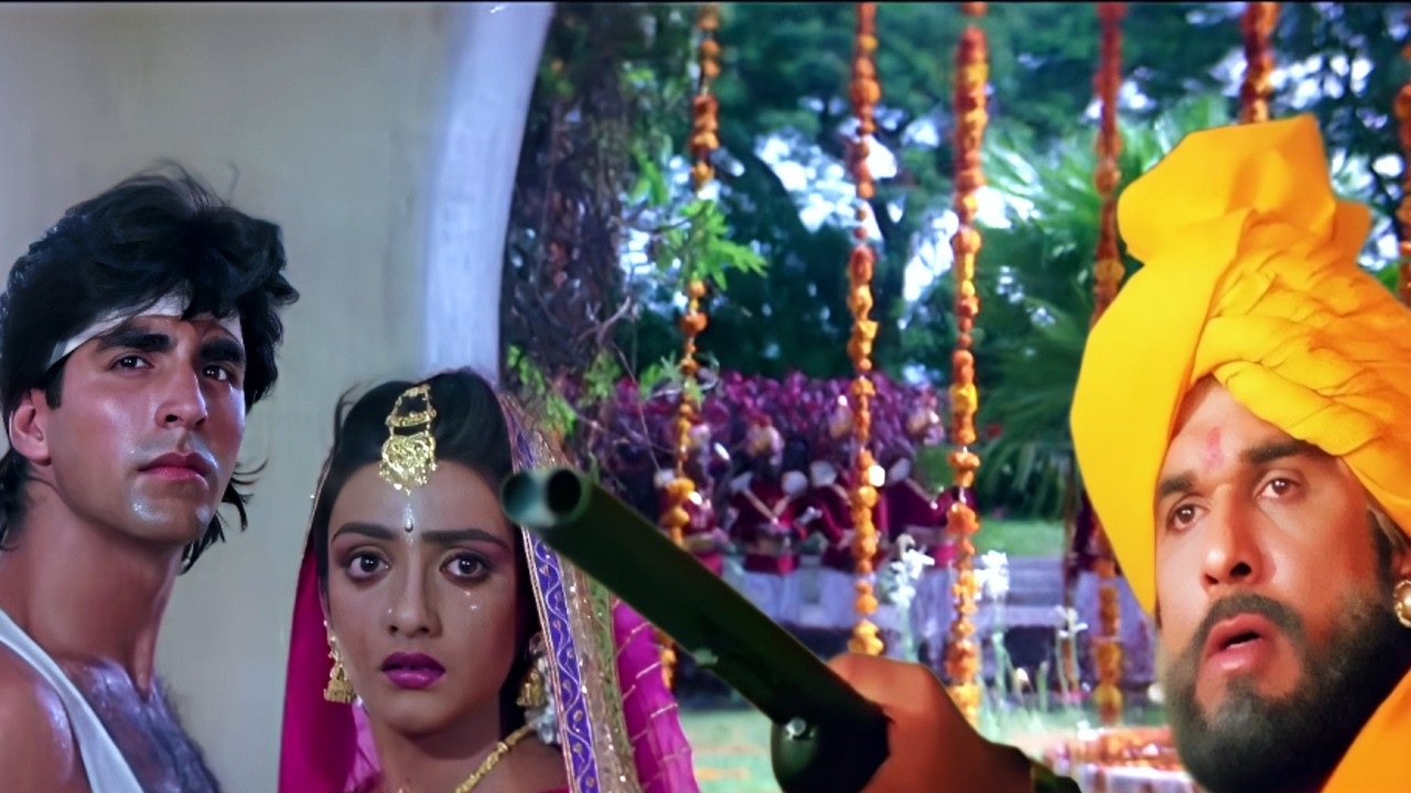 Saugandh Climax Scene : गंगा आज एक बाप हार गया लेकिन चौधरी सारंग नही?