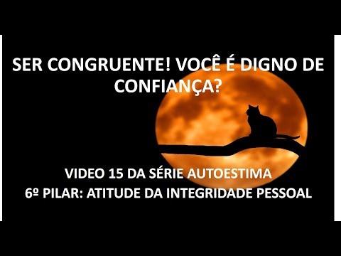 6º pilar – A atitude da integridade pessoal: Ser congruente! Você é digno de confiança?!