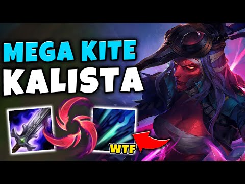 HYPER KITE KALISTA TOP IS SO MUCH FUN! NEVER LOSE A TRADE IN LANE - League of Legends