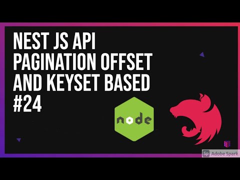 Nest JS API Pagination Offset and Keyset based 24