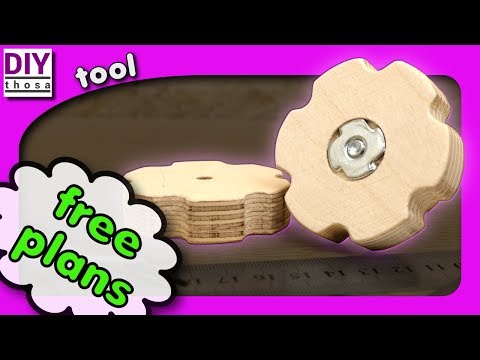 How to make a Wooden Handle Without a JIG - FREE PDF PLAN DOWNLOAD