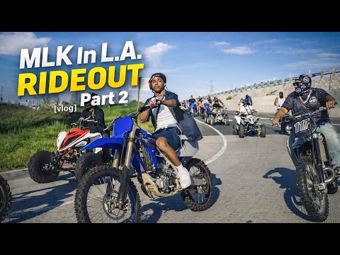 I’ve Never Seen L.A. Like This, MLK  Bike Life Rideout 2026 (vlog) @NationwideBikeLifeOfficial