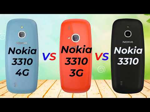 Nokia 3310 4G VS Nokia 3310 3G VS Nokia 3310