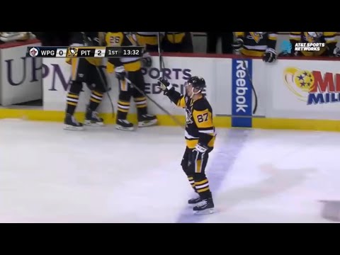 16/17 RS: Wpg @ Pit Highlights - 2/16/17