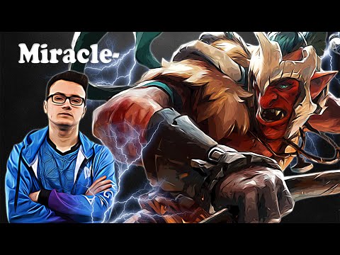 Miracle - Troll Warlord Safelane | Dota 2 7.28a Gameplay
