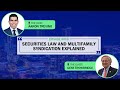 Securities Law And Multifamily Syndication Explained Episode 066 Gene Trowbridge