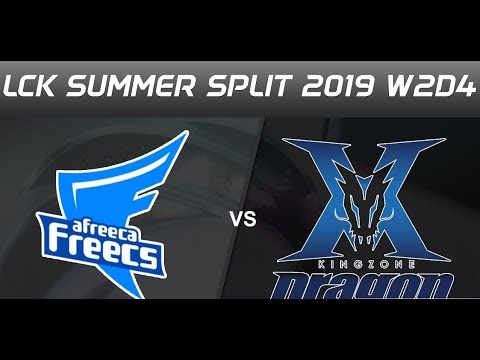 Afreeca Freecs vs KING-ZONE | LCK Summer 2019 W2G2 | FULL GAME