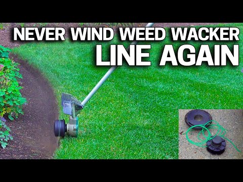 Never Wind Weed Wacker Line Again - String Trimmer Line Loading Miracle