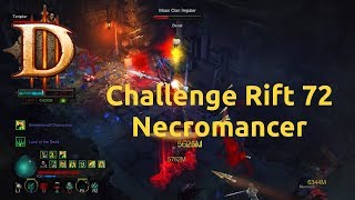 Diablo 3 - Challenge Rift - Challenge 72 - Necromancer - Success