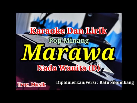 Karaoke Marawa Nada Wanita (D) Ratu Sikumbang | Pop Minang