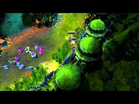 Troll bot lane outplays