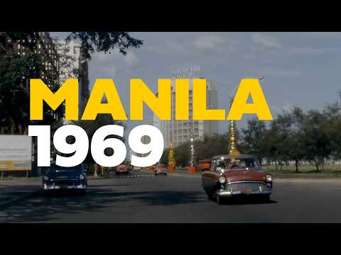 Makati in 1969 🇵🇭 | Rare Restored Footage of Ayala Avenue, Buendia & Manila