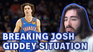 Looking into the Breaking Josh Giddey Scandal | MoistCr1tikal