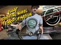 Cheap Classic Car Steering Wheel Restoration