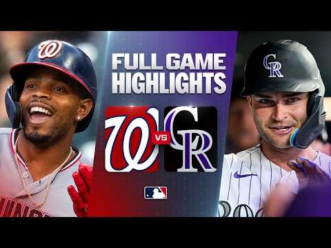 [WINTV] 7월22일 워싱턴 콜로라도 MLB 하이라이트