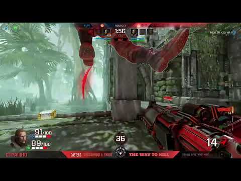 FL1N vs CTPAlllHO (Hell's Gate TheWayToKill Duel) – Quake Champions