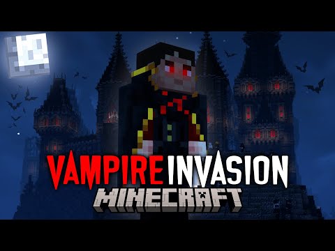 Surviving a Vampire Invasion in Hardcore Minecraft!