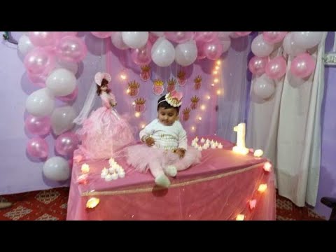 Parisa,s 1st birthday/Happy birthday to you nanhi pari 😘😘😘/👌🌺miss cool