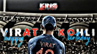 Virat Kohli X 3:59 || Virat Kohli Birthday Edit || Happy Birthday Virat Kohli || #cricket #vrial ❤️😍