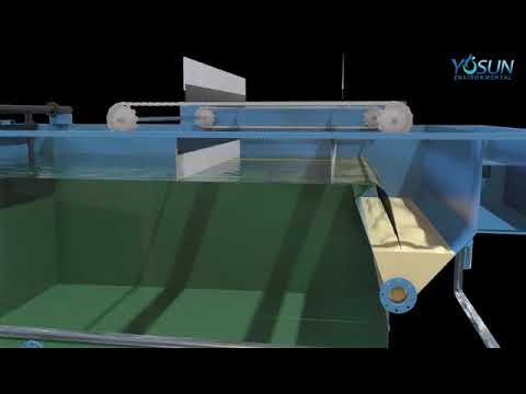 Dissolved air flotation 3D show Working Principle