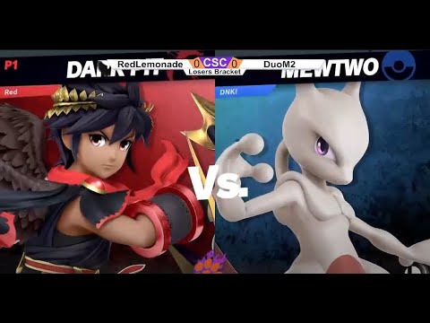 Clocktower Smash 104 - Losers - RedLemonade (Dark Pit) vs. Duo (Mewtwo) - SSBU