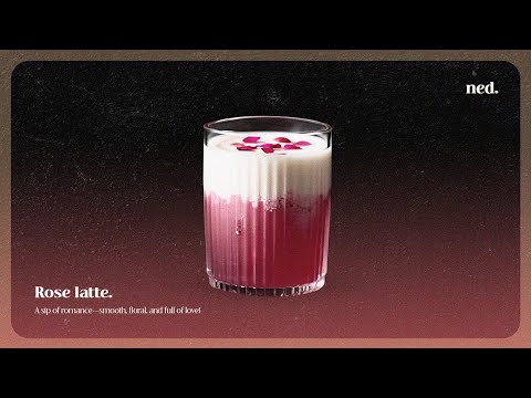 rose latte.