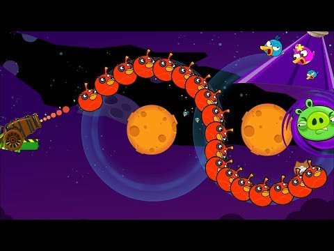 Angry Birds Cannon Birds 5 - BLAST THE PIGGIES IN SPACE THROUGH PLANET ALL LEVEL!