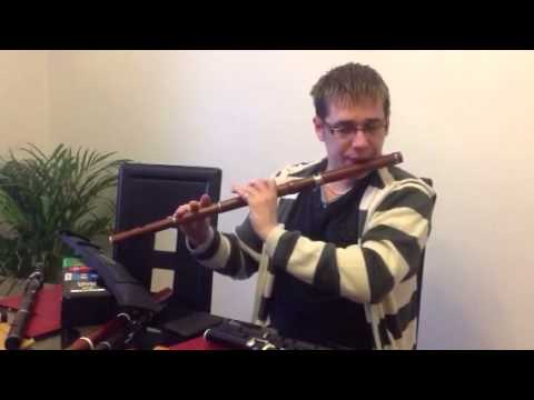 Matt Dean playing on a mopane Rudall Rose model D flute by Tony Millyard