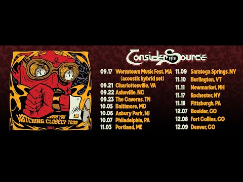 Consider the Source LIVE at Asheville Music Hall 9-22-2023