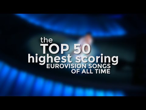 the Top 50 Highest Scoring Eurovision Songs of All Time (up to 2015)