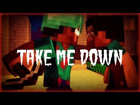 Just Lyrics - ♪ Take Me Down | Minecraft Parody | Lyrics