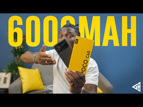 POCO C40 Unboxing! A 6000mAh Budget Phone