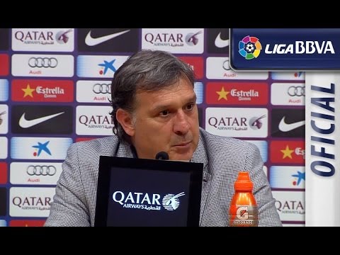 Rueda de Prensa de Tata Martino tras el FC Barcelona (1-0) RCD Espanyol - HD