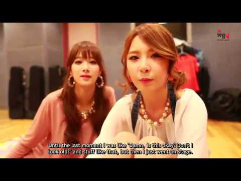 [ENG SUB][131013] Nine Muses - Behind The Scenes I