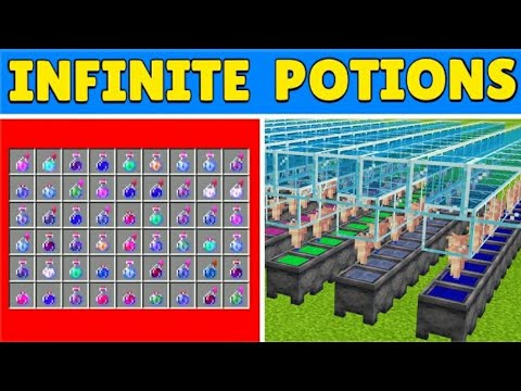 GW Brother FF - How To Make Simple POTION Farm in Minecraft