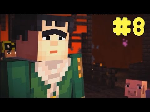 Throneful - Minecraft: Story Mode - Episode 1: The Order of the Stone - Walkthrough - Part 8 (PC HD) [1080p]
