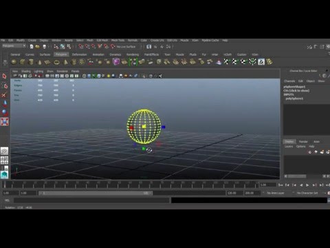 Autodesk Maya Dersleri 3D Karakter Modelleme animasyon #Ders4