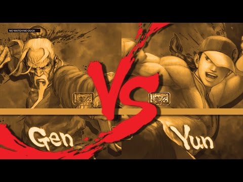 unsun9369 (Gen) vs JokingCrab1968 (Yun) USF4 ranked match