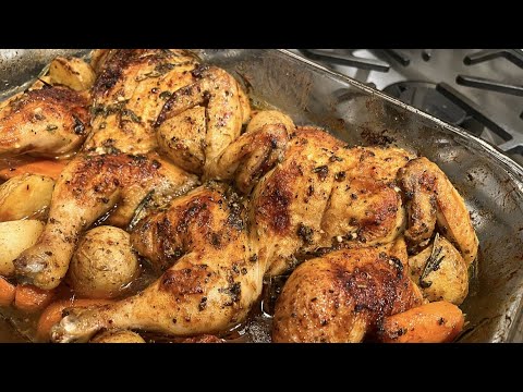 Herb-Roasted Cornish Hens