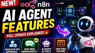 n8n Just Released Powerful AI Agent Features 🤯 (Full Update Explained)