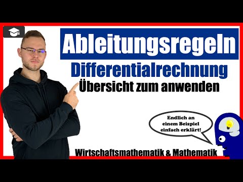 Ableiten Regeln - Alle Ableitungsregeln Differentialrechnung [Übersicht]