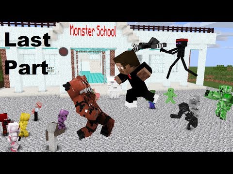Monster School : GRANNY, GRANDPA & FNAF (The Final Battle) Last Part - Minecraft Animation