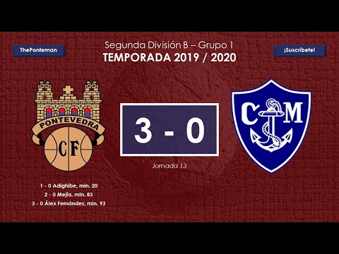 Pontevedra C.F. 3 - 0 Marino de Luanco