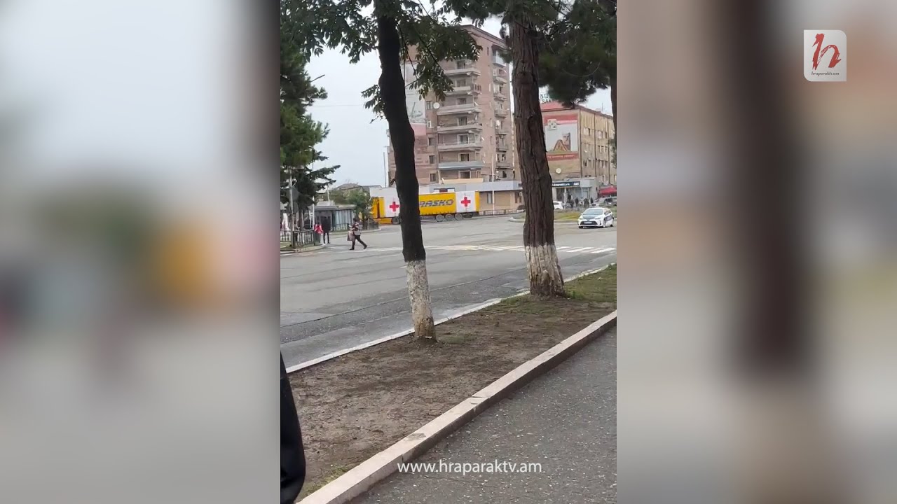 Ռուսական բեռնատարը՝ Արցախում