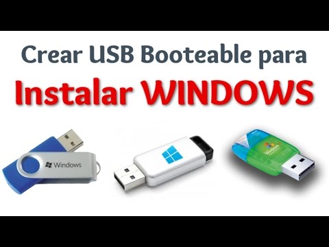 Crear Una USB Booteable-Autoarrancable, E Instalar Windows Xp/Vista/7/8 En Una USB De Varias Formas