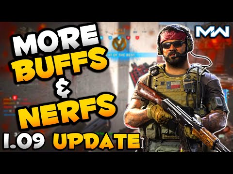 Modern Warfare: 1.09 Update Patch Notes | AUG Buff & 725 Nerf