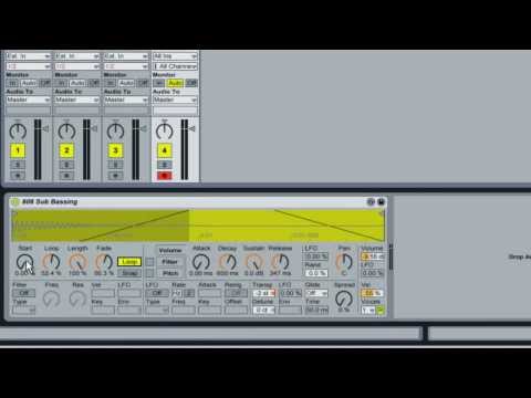 808 Sub Bass - Using a Kick Sample to Create a Deep and Lush Sub Bass in Ableton Live