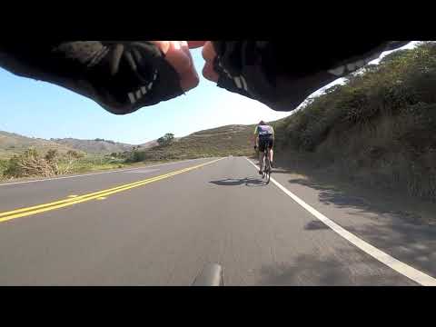 Ride through Marin Headlands on Bianchi Aquila TT Bike