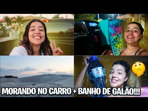 MORANDO NO CARRO EM FLORIPA + BANHO DE GALÃO!