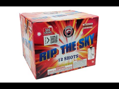 RIP THE SKY 12 SHOT - DOMINATOR FIREWORKS - DM206C5